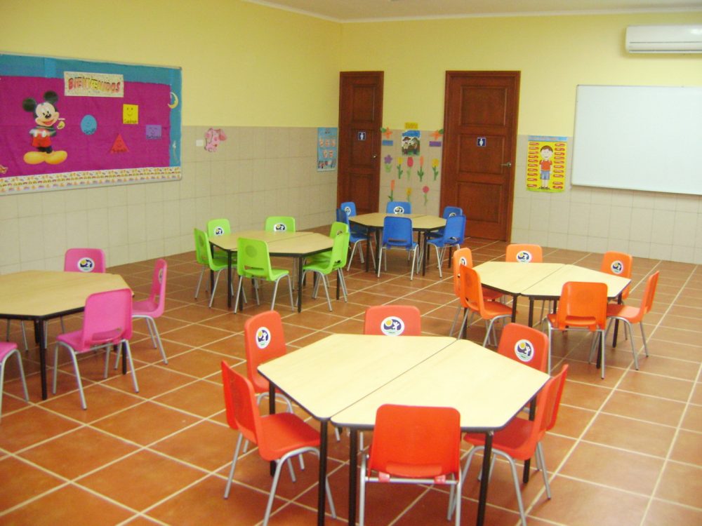 Características del mobiliario escolar y su mantenimiento