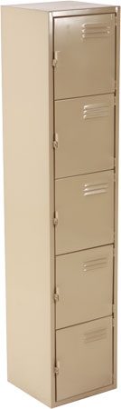 Locker metálico beige