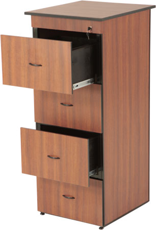 Archivero Rosetti de 4 gavetas